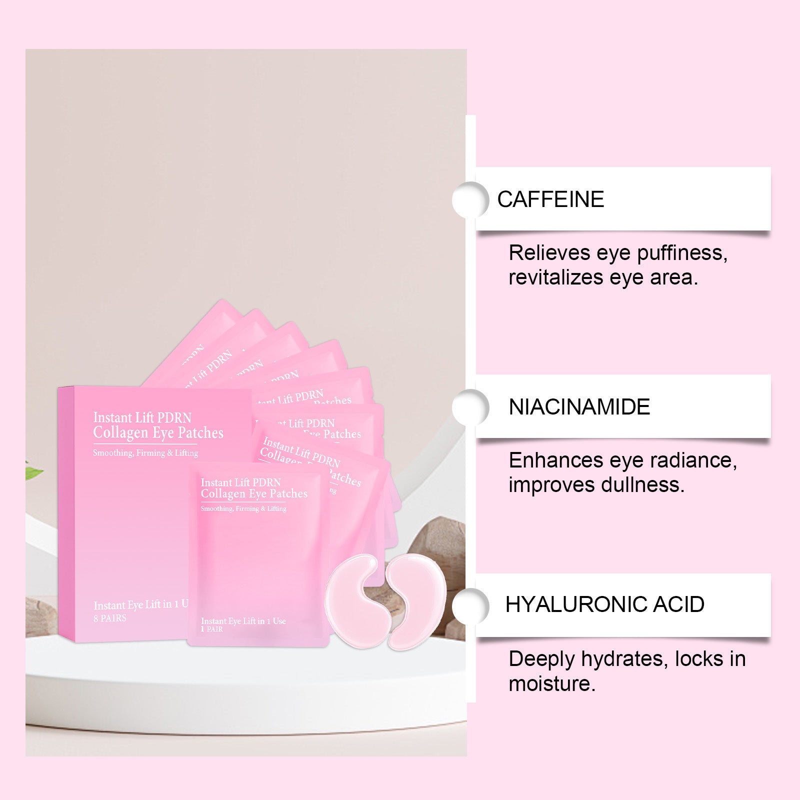Instalift Pdrn & Collagen Eye Patches